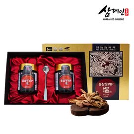 SAMDAEIN Red Ginseng Extract VIP ON 400g Premium 6-Year-Old Korean Red Ginseng High Ginsenoside 31.5mg _ Made in Korea